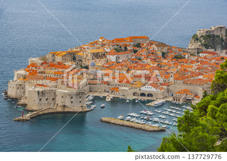 In Dubrovnik, a UNESCO World Heritage site in Croatia In Dubrovnik, a UNESCO World Heritage site in Croatia 137729776