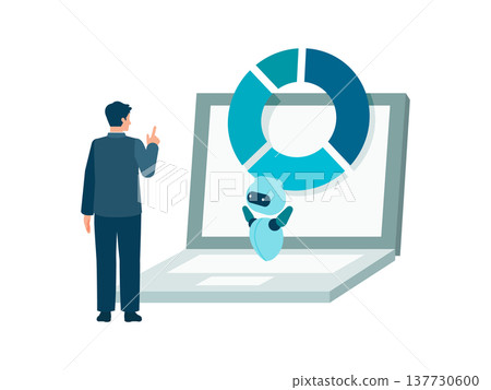 AI-generated pie charts and data visualizations: An AI assistant to support rapid decision-making and information analysis. AI-generated pie charts and data visualizations: An AI assistant to support rapid decision-making and information analysis. 137730600