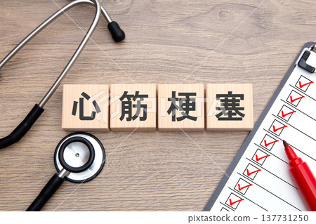 心肌梗塞醫學影像 137731250