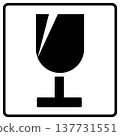 Fragile - Glass icon 137731551