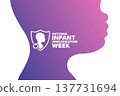National Infant Immunization Week. Holiday concept. Template for background, banner, card, poster 137731694