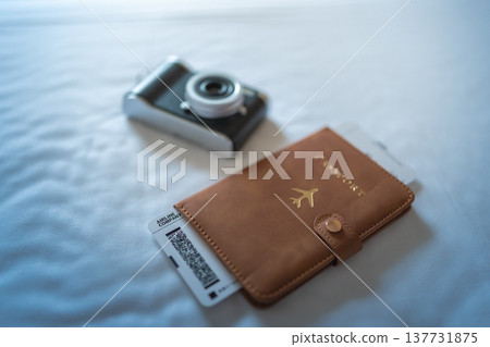 護照和相機 ■拍攝協助由關西國際機場 (KIX) 提供 137731875