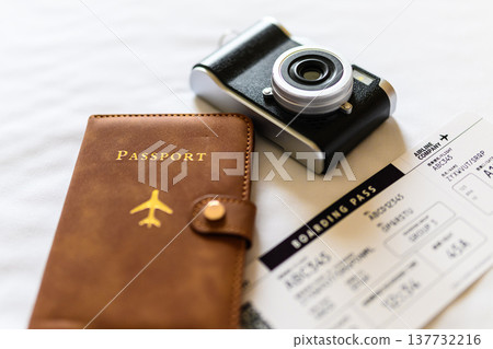 旅行準備物品概覽。 ■攝影協助：關西國際機場（KIX） 137732216