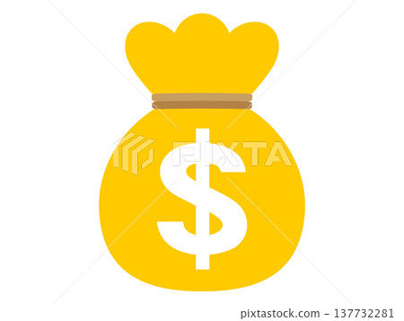 Money bag illustration material 2 Money bag illustration material 2 137732281