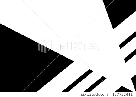 Black and white abstract pattern background material - monochrome Black and white abstract pattern background material - monochrome 137732411
