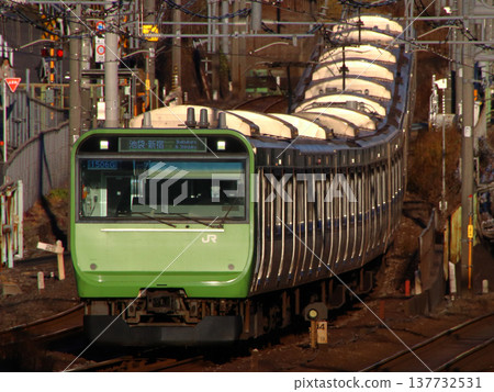【JY】山手線E235系列車：103系列風格車身彩繪列車（環線營運100週年紀念） 137732531