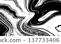marbling pattern on white paper 137733406