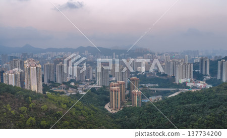 Dense Urban Skyline Overlooking Industrial Cranes And Harbour Facilities Feb 21 2026 Dense Urban Skyline Overlooking Industrial Cranes And Harbour Facilities Feb 21 2026 137734200