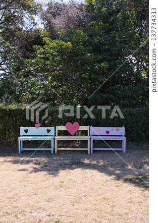 久里濱花卉公園的長椅 137734313
