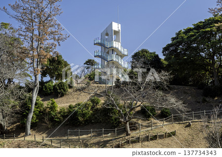 Observation Memorial Tower, Izura Cape Park, Kitaibaraki City, February 137734343