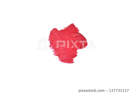 A spot of red watercolor paint. A spot of red watercolor paint. 137735157