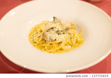 美味的牡蠣奶油意麵 137735654