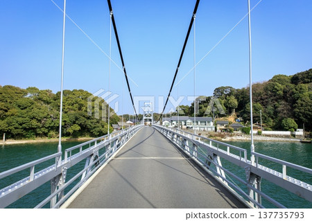 Seto Bridge, spanning Lake Hamana in Hamamatsu City Seto Bridge, spanning Lake Hamana in Hamamatsu City 137735793