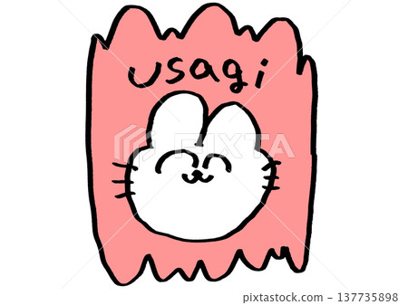 兔子貼紙 兔子貼紙 137735898