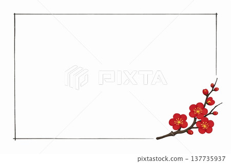 梅花日本式框架 梅花日本式框架 137735937