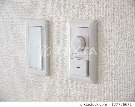 壁掛式LED嵌入式調光開關 137736671