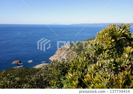 Tosashimizu City, Kochi Prefecture Usukashi Lighthouse 137739454