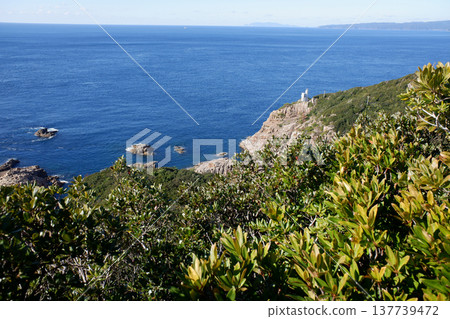 Tosashimizu City, Kochi Prefecture Usukashi Lighthouse 137739472