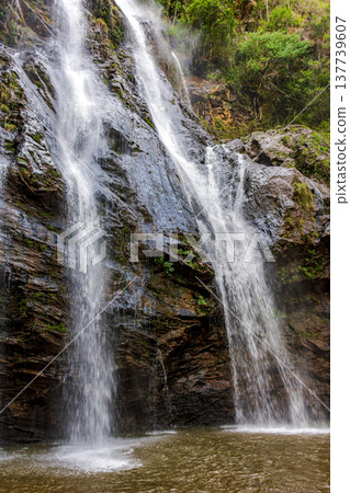 Waterfall within the forest Waterfall within the forest 137739607