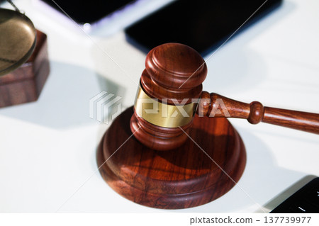 Consultation and conference of professional businesswoman and Male lawyers working and discussion having at law firm in office. Concepts of law, Judge gavel with scales of justice Consultation and conference of professional businesswoman and Male lawyers working and discussion having at law firm in office. Concepts of law, Judge gavel with scales of justice 137739977