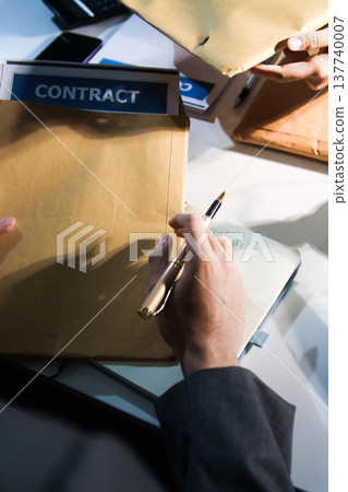 Consultation and conference of professional businesswoman and Male lawyers working and discussion having at law firm in office. Concepts of law, Judge gavel with scales of justice Consultation and conference of professional businesswoman and Male lawyers working and discussion having at law firm in office. Concepts of law, Judge gavel with scales of justice 137740007
