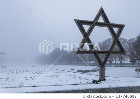 Memorial site in Terezin, remembering Holocaust victims 137740692