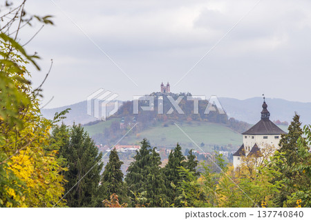 Kalvaria Banska Stiavnica pilgrimage site in Slovakia Kalvaria Banska Stiavnica pilgrimage site in Slovakia 137740840