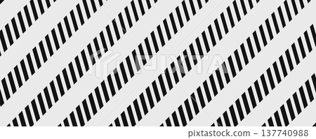 Abstract black diagonal stripes pattern 137740988