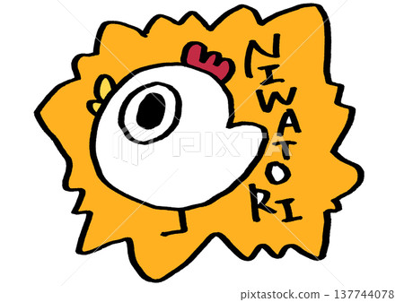 Chicken sticker Chicken sticker 137744078