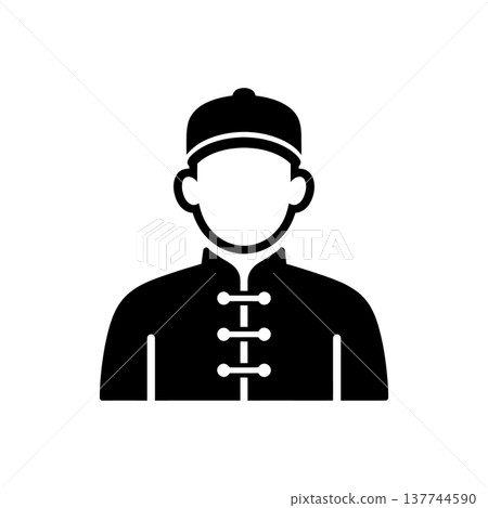 Chinese Tang Suit Man Icon Chinese Tang Suit Man Icon 137744590