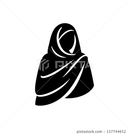 Islamic Hijab Modesty Garment Icon Islamic Hijab Modesty Garment Icon 137744652
