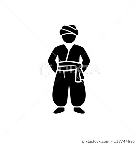 Turkish Ottoman Traditional Male Icon 137744656