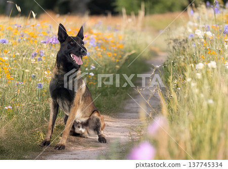 malinois in nature malinois in nature 137745334