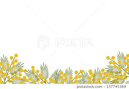 Mimosa flower underframe 137745369