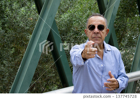 Older man with a youthful and energetic appearance Older man with a youthful and energetic appearance 137745728