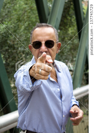 Older man with a youthful and energetic appearance Older man with a youthful and energetic appearance 137745729