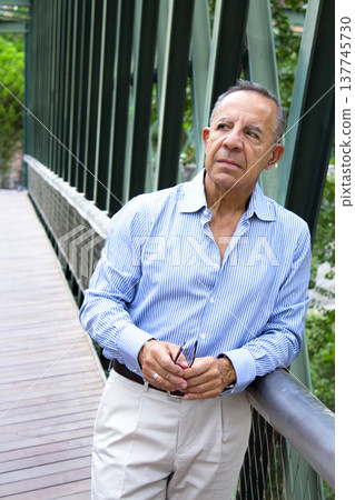 Older man with a youthful and energetic appearance Older man with a youthful and energetic appearance 137745730