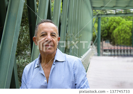 Older man with a youthful and energetic appearance Older man with a youthful and energetic appearance 137745733
