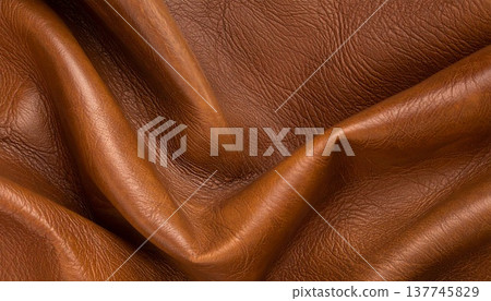 Natural cowhide leather texture background material Natural cowhide leather texture background material 137745829
