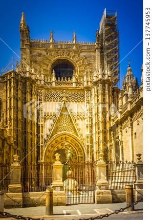 Cathedral church of Seville, Spain Cathedral church of Seville, Spain 137745953