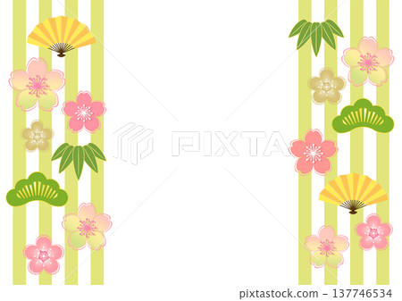 Japanese pattern background Japanese pattern background 137746534