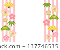 Japanese pattern background 137746535