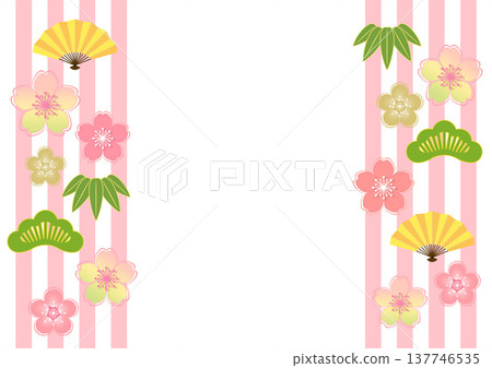 Japanese pattern background Japanese pattern background 137746535