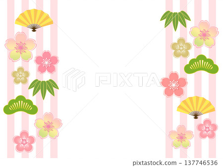 日本圖案背景 137746536