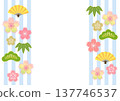 Japanese pattern background 137746537