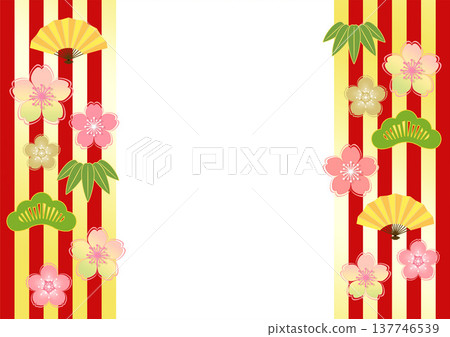 Japanese pattern background 137746539