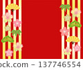 Japanese pattern background 137746554