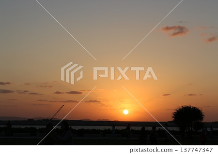 夕陽 夕陽 137747347