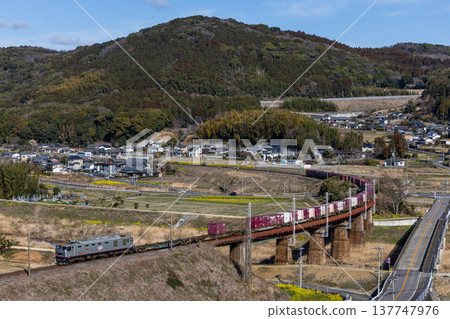 [JR Kyushu Nippo Main Line] EF510 type + Koki 137747976