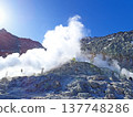 Mount Atosanupuri (Sulfur Mountain) emitting volcanic smoke. 137748286